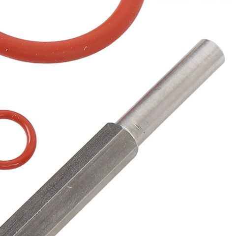 Legit 30 Piece Silicone Seal Ring Kit For Coffee Machine Repair And Espresso Work Includes Free Gasket Tool To Stop Leaks Fast Fits Home Barista Gear Commercial Brew Systems Ensures Watertight Performance So You Get That Smooth Cup Each Day red silicone ring and metal gasket tool