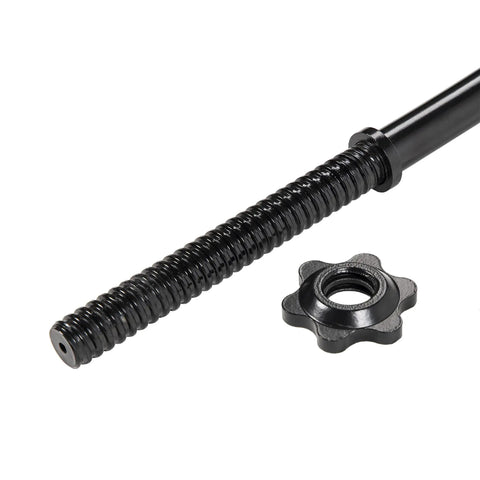 Beefy 48 Inch Olympic Curl Bar With Threaded Ends And 200 Lb Capacity 1 Inch Bar Safe Star Collars Multi Grip Knurling For Easy Curls