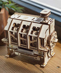 Mechanical Counter Puzzle Kit For STEM Teaching And Engineering Hands On Play Three Gear Cylinders With 0 To 9 Digits Geneva Drive Records 1 To 999 wooden desk counter