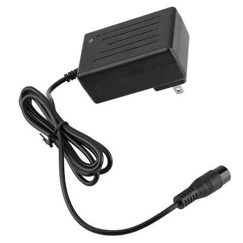 24V Electric Scooter Battery Charger For Power Core E100 E125 E500S PR200 With US 110V Plug, 2-pin straight cord