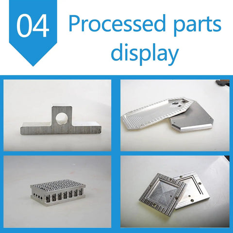 6061 Aluminum Plate Sheet 10mm Thick Built For Real World Part Machining And Fabrication, assorted processed metal components