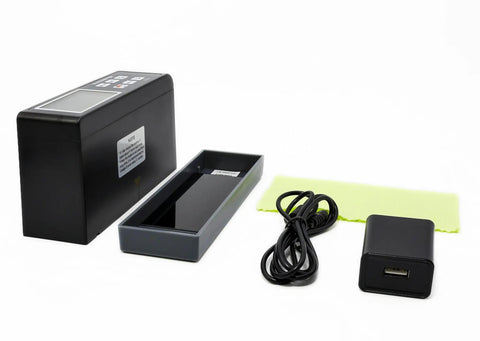 60 Degree Gloss Meter For Coatings And Floor Care, On-The-Go Portable Glossmeter With Precise Readings, Compact Storage Case