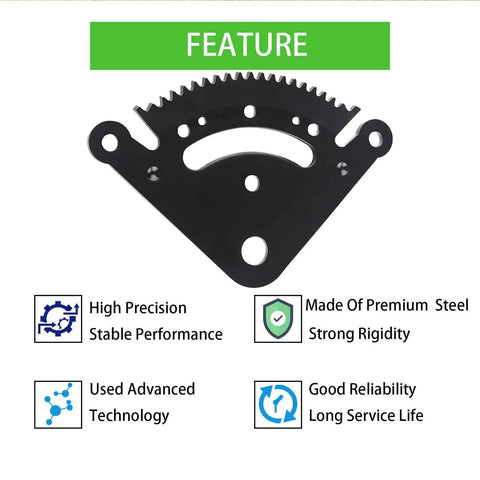 19 Teeth Steering Sector Pinion Gear Rebuild Kit Replacement For John Deere D100 D105 D110 D120 D130 D140 D150 D160 D170 Series Lawn Tractors Replaces GX21924BLE