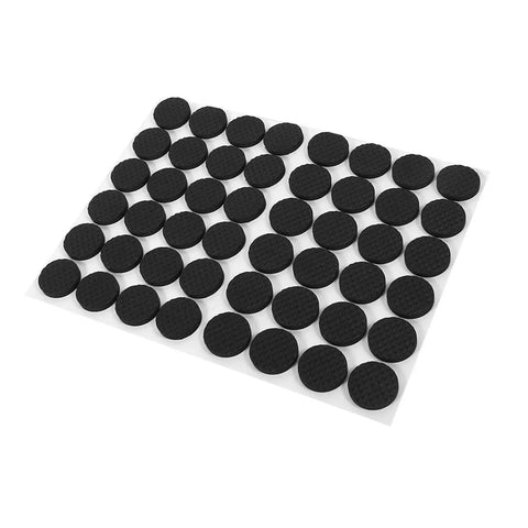 48Pcs Nonslip Rubber Feet Pads Self Adhesive Floor Protectors For Chairs Tables And Wooden Surfaces Durable Non Slip Protection