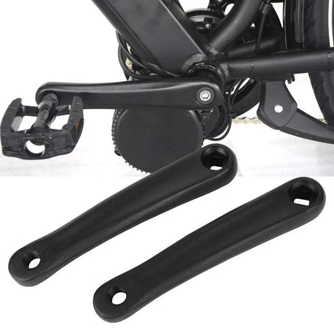 One Pair 170mm Bicycle Crank Arm For Electric Folding Hybrid Mountain And Road Bikes, Heavy Duty Alloy, High Strength