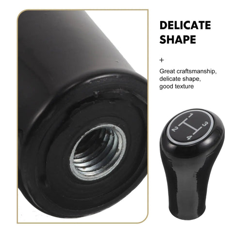 Heavy Duty Forklift Joystick Grip Ready Handle Knob Replacement For Manual Gear Shift Levers, showing black plastic and close-up details.