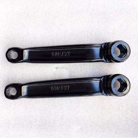 Left And Right Crank Set For Upright Stationary Bikes With 16x16mm Square Spindle Holes For Secure Alignment And High Torque Transfer