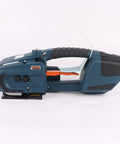 Electric Strapping Machine For Heavy Duty Packaging With JDC13 16 Industrial Steel And Aluminum Alloy Body