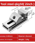 Heavy Duty Bench Pliers Vice With Quick Release V Jaw Clamp For Cnc Milling And Garage Workholding shown with dimensions and specifications.