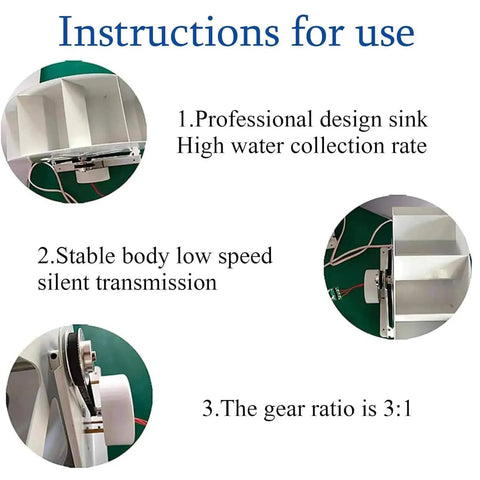 Instructions for Off Grid Ready 100W Micro Hydroelectric Water Wheel Generator With Low Speed Turbine For Office Pond Or River Use