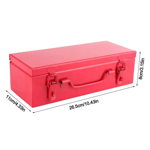 Heavy Duty Deep Impact Socket Set From 22 To 50mm With Six Point Design Crafted For Serious Car Repair Jobs Using Cr Mo Steel That Handles Big Torque And Lasts Through Tough Auto Shop Work Today. red metal storage case 26.5cm x 11cm x 8cm