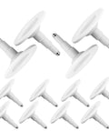 12 Pack 5/6 Inch LED Recessed Can Lights Adjustable Retrofit Downlights No Brainer Install 12W Equal 60W 5000K Daylight