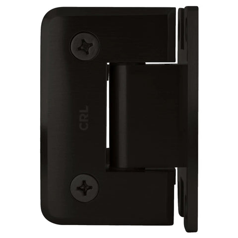 Oil Rub Bronze Wall Mount Door Hinge With Full Back Plate Self Centering and Reversible 5 Degree Pivot Pin For Smooth Swing And Easy Install