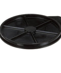 6-1/2 Inch Rubber Sink Stopper OEM Replacement Part For LRS Systems, heavy duty pro grade stopper, made in USA, top view