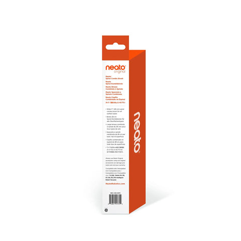 Packaging of Spiral Combo Brush Replacement For D Series Robot Vacuums Compatible With D10 D9 D8 D6 D5 D4 Models
