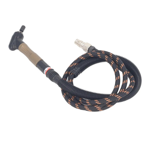 Heavy Duty Air Die Grinder Kit Delivering Badass 23500 Rpm Performance Inside A Slim Pencil Body Pneumatic Rotary Tool with hose.