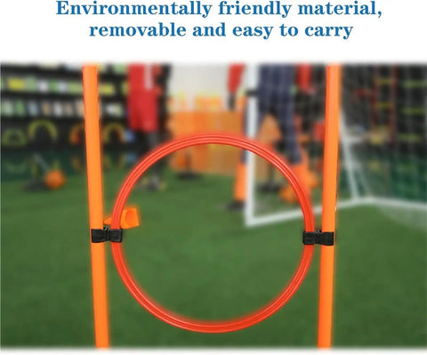 Drone Racing Obstacle Course Kit For Practice And Play, Easy To Build Portable Set For Indoor Or Outdoor Flyouts, Great For Kids And Adults, Customizable Race Venues And Quick Setup For Dope Drone Games obstacle ring setup