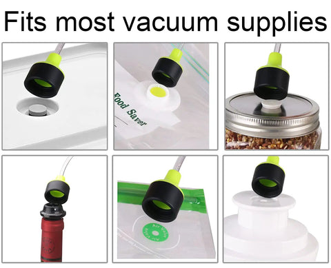 Universal Vacuum Sealer Accessory Hose For FA2000 FM2000 FM2100 and compatible models sealing containers, jars, wine stoppers.