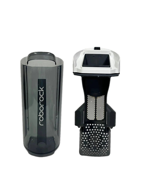 Big Capacity Dust Cup And Water Tank Assembly For Roborock Dyad Pro And Dyad Vacuums, Clear Washable Dust Bin, front view
