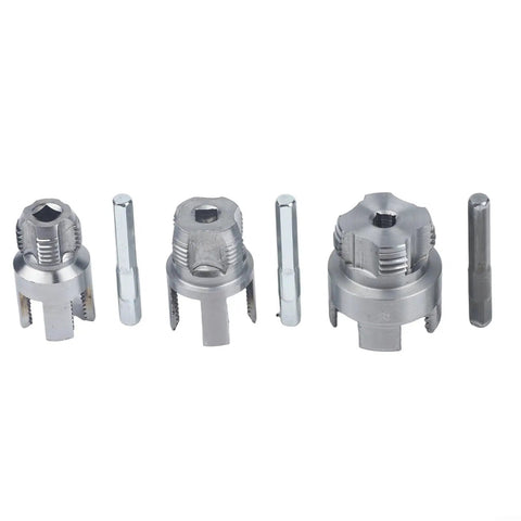 Fabulettas Step Drill Bit And Pipe Threader Kit Makes Plugging 1/2 And 3/4 Inch Pipes A Total Breeze With Built-In Deburring Tool And Electric Drill Adapter, metal threading bits