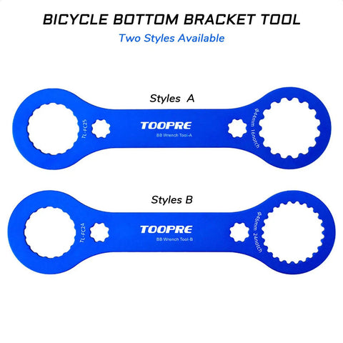 Bike Bottom Bracket Tool For 16 And 24 Notch Cups 39mm 41mm 44mm 46mm Fits Shimano Hollowtech II Sram Campagnolo FSA Truvativ BBs