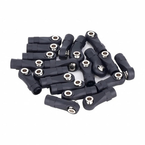 Plastic rod ends for 313mm Wheelbase Stainless Steel Link Rod Set 1/10 RC Crawler Axial SCX10 II 90046 Upgrade Parts