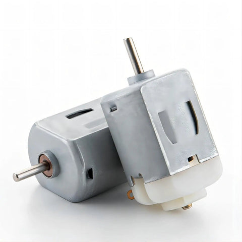 Hella Smooth 20 Pack 130 Type DC Mini Motors 3V To 6V 24000RPM Kickin Spin Micro Engine Kit showing two gray mini motors.