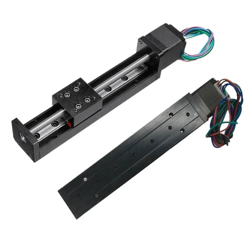 Hot Shot Cnc Gantry 3 Axis Xyz Linear Stage with T Type Slide and Linear Axis featuring Nema11 28mm hybrid stepper motor.