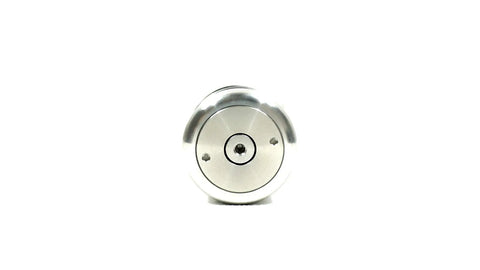 Close-up front view of OMP40-2 3D Touch Trigger Machine Tool Probe Kit With Optical Signal for CNC centers, silver metal body