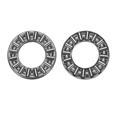 Eight Piece Thrust Needle Roller Bearings With Washers Set TC815 Plus 2TRA Chrome Steel, circular bearings side by side