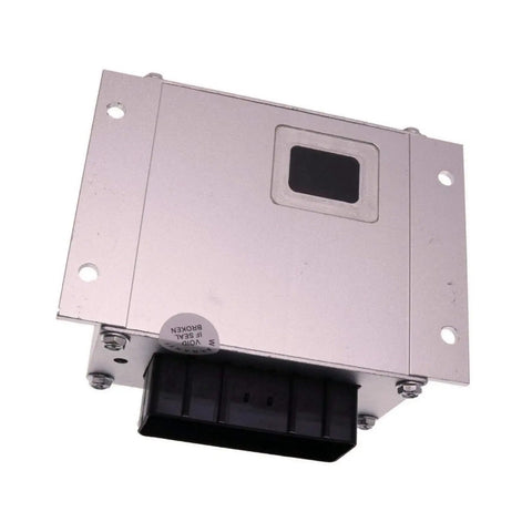 Straight Up Premium Ecu Electronic Control Unit 105288gt New Aftermarket Replacement for Genie Scissor Lifts, silver housing with black connector.
