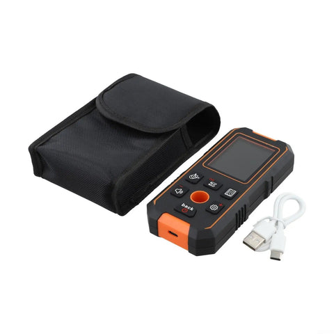 Stud Finder Wall Scanner NF-513 Metal Detector for Wood Studs AC Wire Pipe Detection Deep Scan 80mm LCD Display with USB cable and pouch.