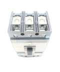 Pro Grade Heavy Duty Molded Case Circuit Breaker 3 Pole 100 Amp 600 Volt AC And 250 Volt DC top view with terminals visible.