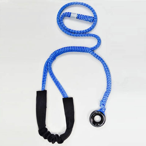 Top Shelf One Half Inch Whoopie Sling Adjustable 3 To 5 Feet Tough As Nails Twelve Strand Tenex Tree Rigging Rope with spliced ring.