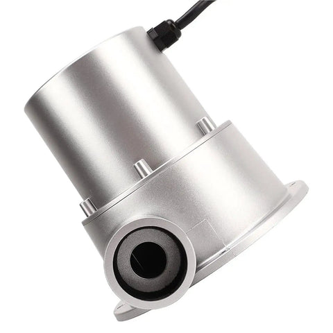 Side view of the Portable Micro Hydroelectric Generator For Outdoor Use On The Go, 12V Battery Charging, 36W 50W 100W Water Turbine with motor