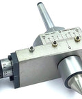 Lathe Taper Turning Attachment With 2MT Shank And Revolving Live Center For Offsetting Tailstock, precision machining tool.
