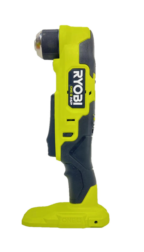 Side view of 18V Brushless Cordless Compact 3/8 Inch Right Angle Drill Tool Only, Delivers Up To 350 In-Lbs Torque, Lightweight Yet Tough.