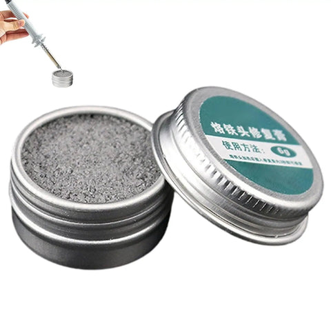 Soldering Iron Tip Tinner Cleaning Paste For Electronics Tools Pro Grade Lead Free Oxide Removal Restores Tip Activity 0.59 Inch
