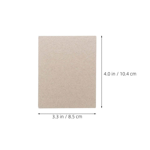 10 Pcs Microwave Waveguide Covers Mica Insulation Sheets 104 By 85 Mm Heat Resistant And Flame Retardant Universal Microwave Repair Parts