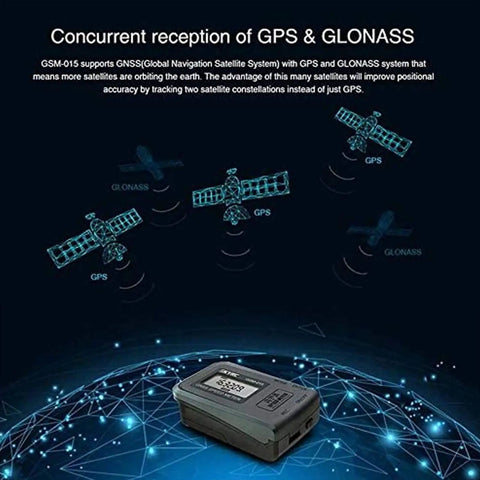 GPS Enabled GNSS Remote Control Speedometer And Altimeter Data Tracker with satellite illustrations and product display.
