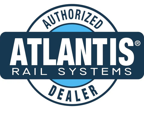 Logo of Atlantis Rail Systems Authorized Dealer.