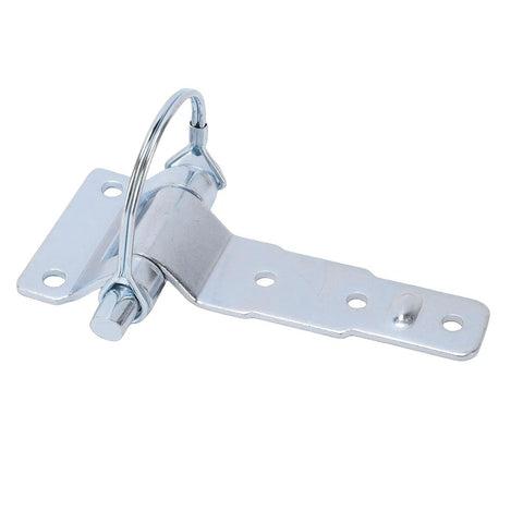 Detachable D Type Gate Hinges For Dump Trucks And Trailers Zinc Plated Steel Weld On Heavy Duty Door Hinge With Greaseable Pin Secure