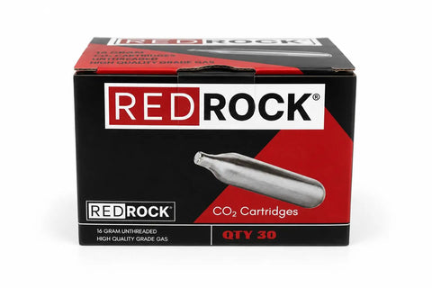 Thirty Pack Of 16 Gram Unthreaded CO2 Blasters To Kick Nasty Buildup Out Of Ac And Hvac Condensate Lines Quick With The Heavy Duty Gallo Cleaning Kit box showing CO2 cartridges.