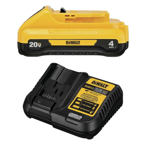 Cordless Pole Saw Kit With 20V Max XR Brushless Power For Easy Yard Work 4Ah Battery and Charger Bundle