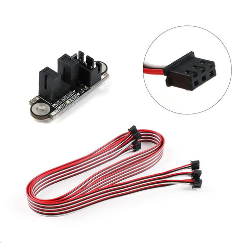 5 Pack Optical Endstop With 1M Cable For 3D Printer Photoelectric Switch Sensor Light Control Optical Limit Switch Module