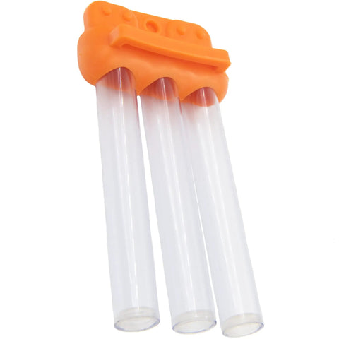 Flex Speed Clip For Muzzleloading Rifles With 3 Magnum Tubes Holds Four 209 Primers Quick No Fuss Reload On The Go Compact Design