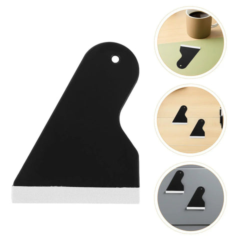 Top Shelf 12 Piece Phone Screen Film Squeegee Tool Kit With Durable Pvc And Soft Cloth Scrapers For Bubble Free Screen Protector Install And Vinyl Wrap Setup Smooth Operator Finish black squeegee tool with soft edge for vinyl application