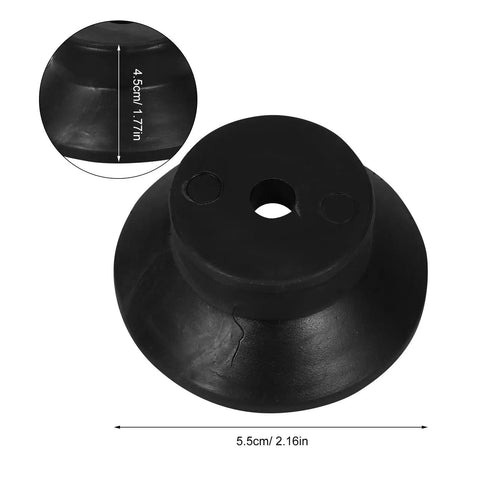 Get Your 3D Printer Level And Smooth With These Four Black Rubber Anti Vibration Pads designed for stability on uneven floors.
