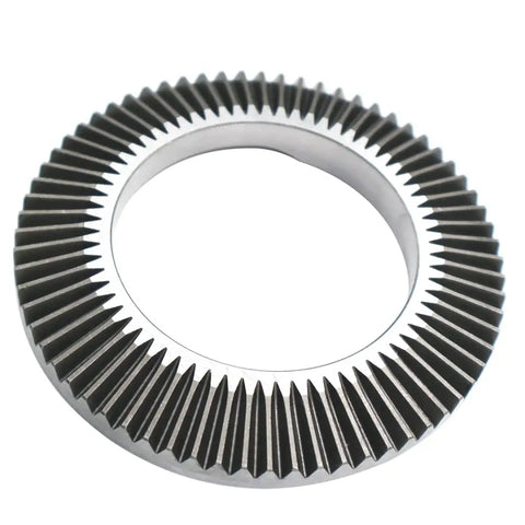 8 Inch 3 Jaw Lathe Chuck With Plain Back And Wear Resistant S Steel Jaws High Accuracy Durable Precision Machining Tool close-up view of teeth