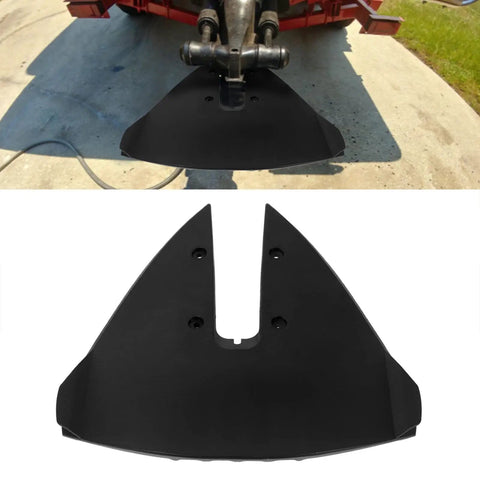 Hydrofoil Stabilizer For Boats Fits 15 To 300HP Outboard Engines Marine Fin Stabilizer shown on boat outboard engine